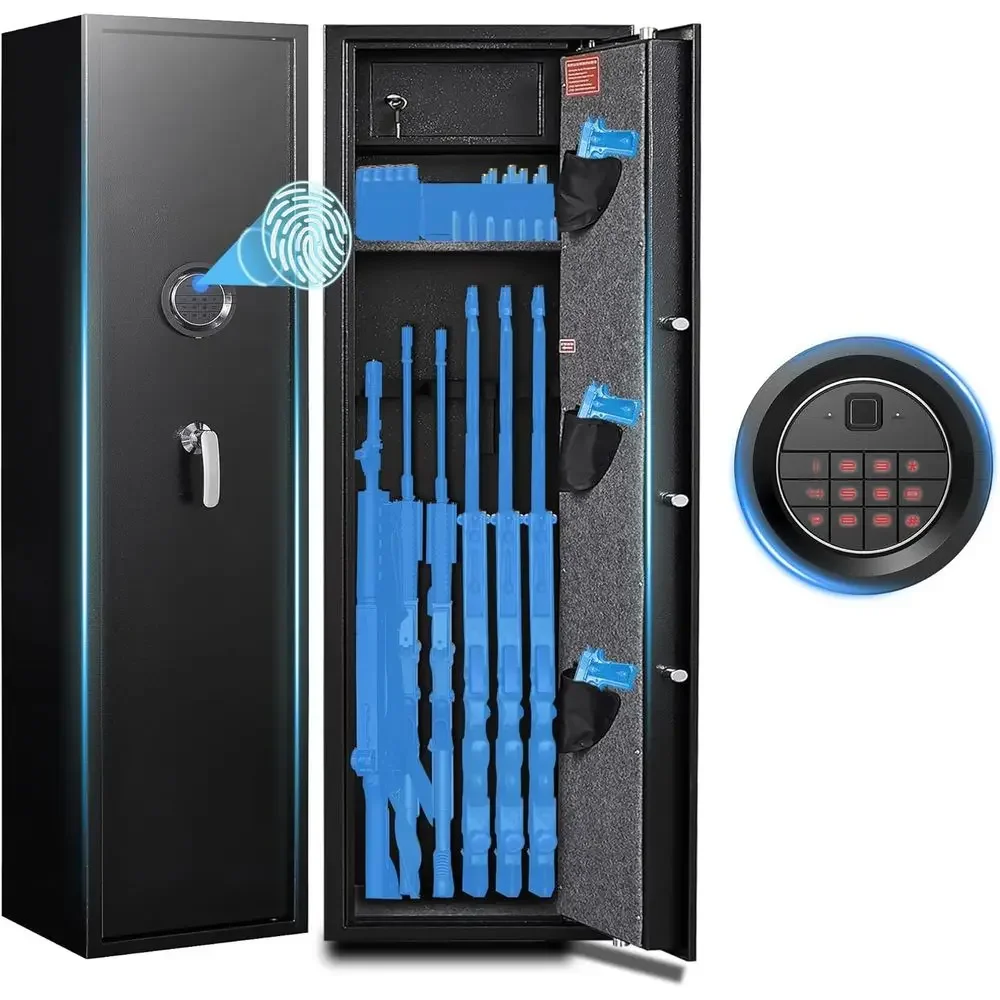 Home Security Gun - Biometric Safe, Home Security Cabinet with