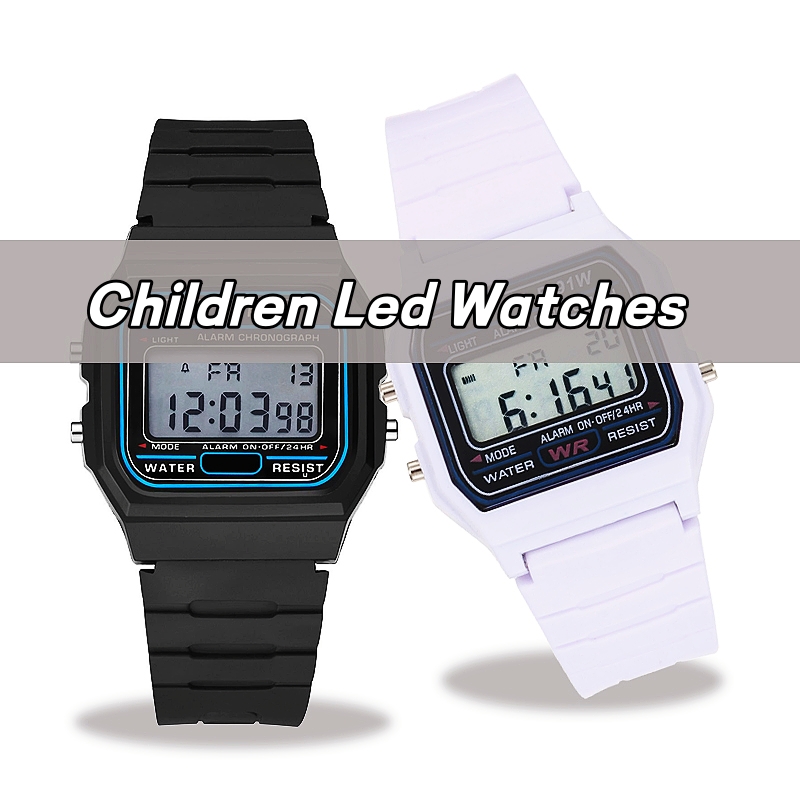 Home Security Electronics - Children Sport LED Digital Watches Silicone