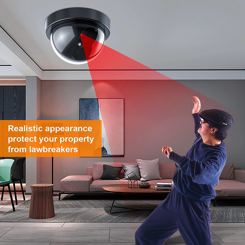 Fake Camera Dummy - Dummy Security Camera,Fake Camera With Red