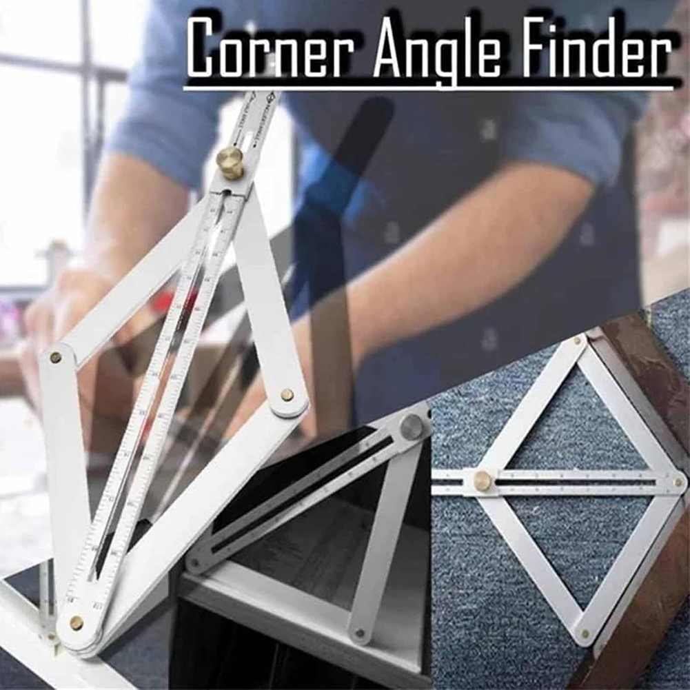Home Security Measures - Aluminum Alloy Angle Protractor,Corner Angle Measuring