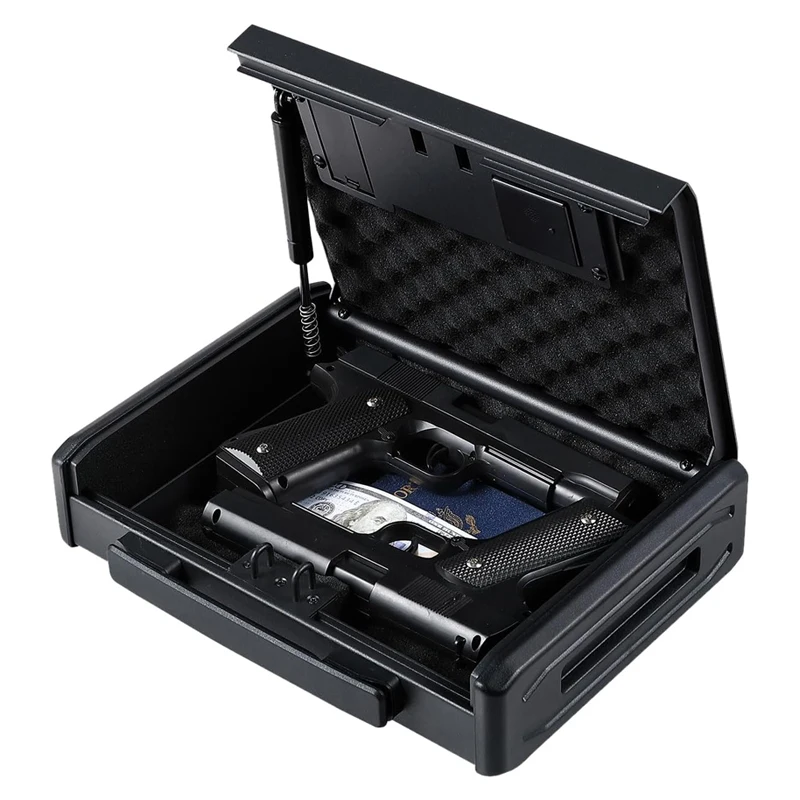 Home Security Gun - Gun Safe Box Hidden Portable Hand