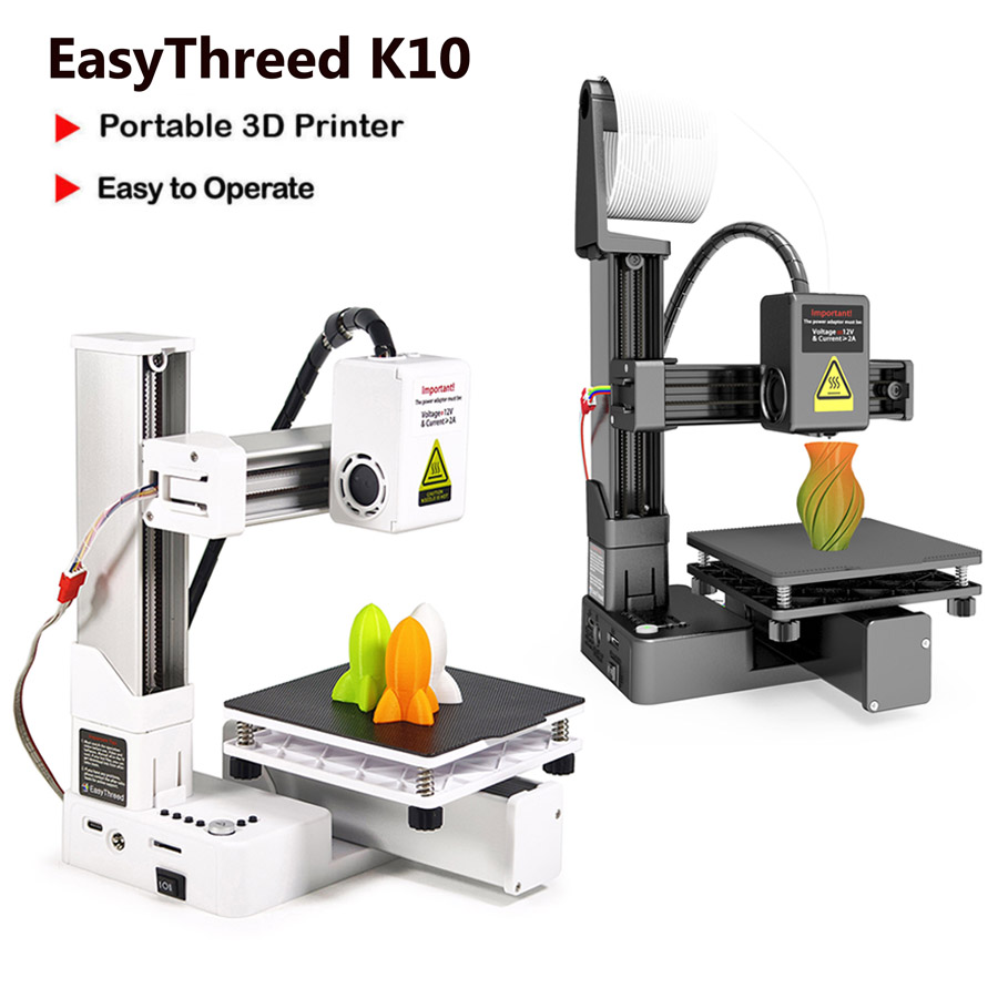 Home Security Measures - EasyThreed K10 Desktop Mini 3D Printer,
