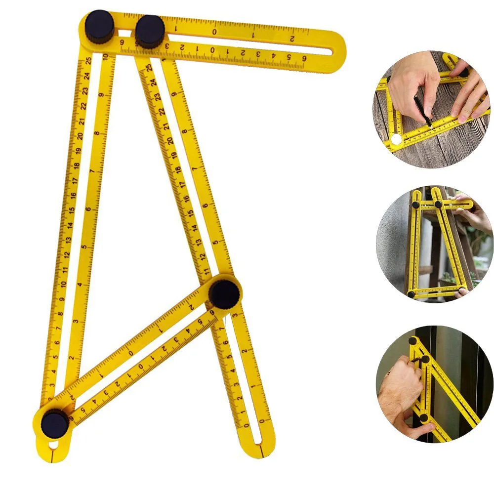 Home Security Measures - Protractor Multi Angle Ruler Template 4