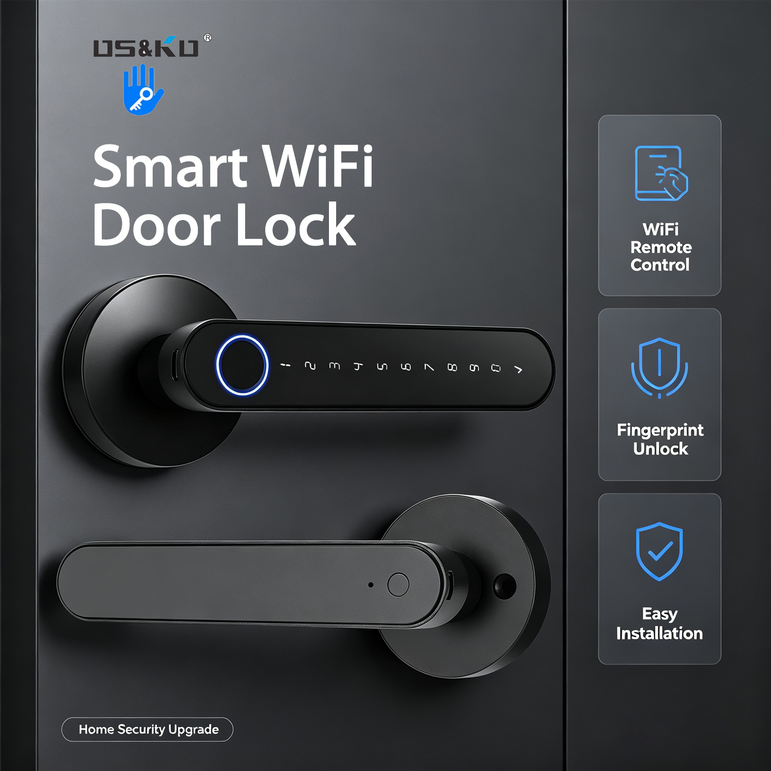 Home Security For Apartments - TTLock Smart Digital Door Lock, 5
