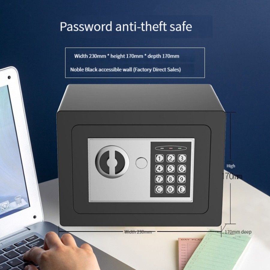 Digital Safe Box Safety Money  - Home Security Gun review and price