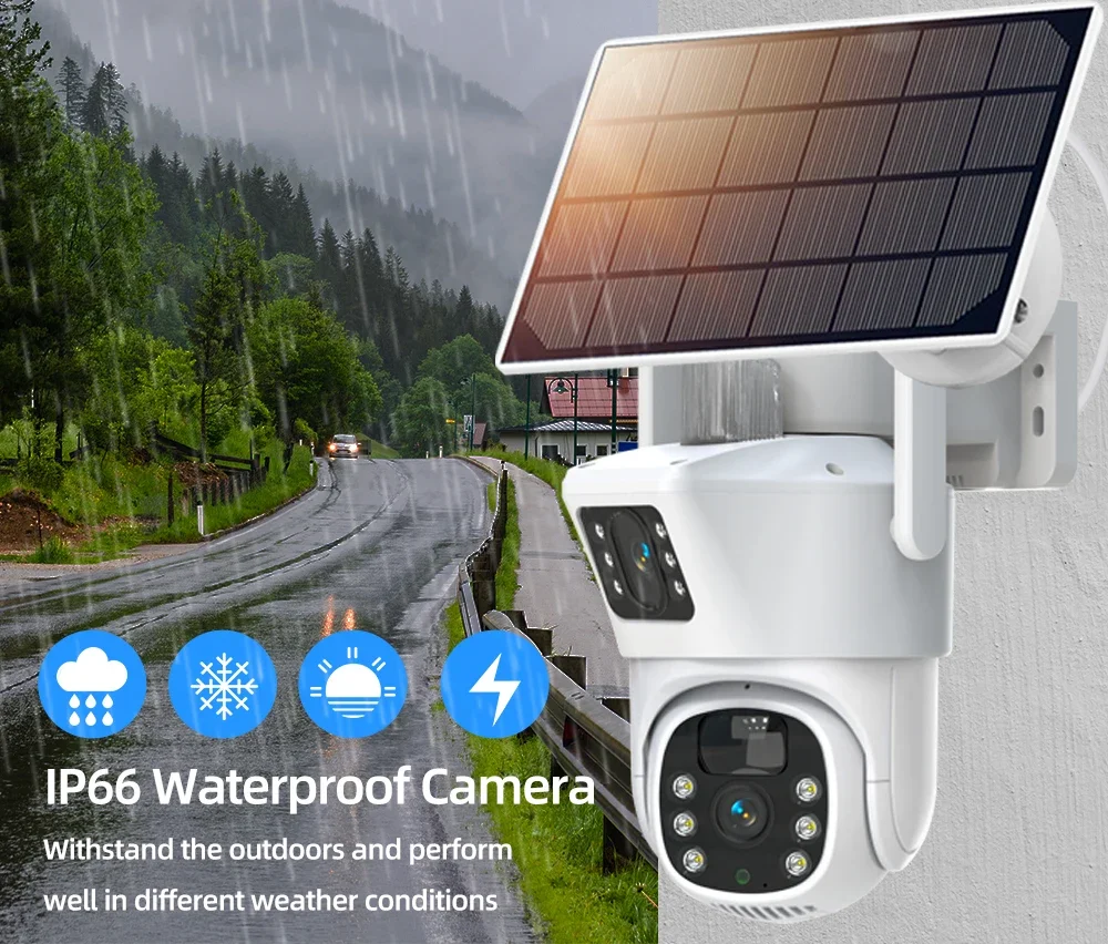 4K 8MP Dual Lens Wifi Solar CC - Home Security Nvr review and price