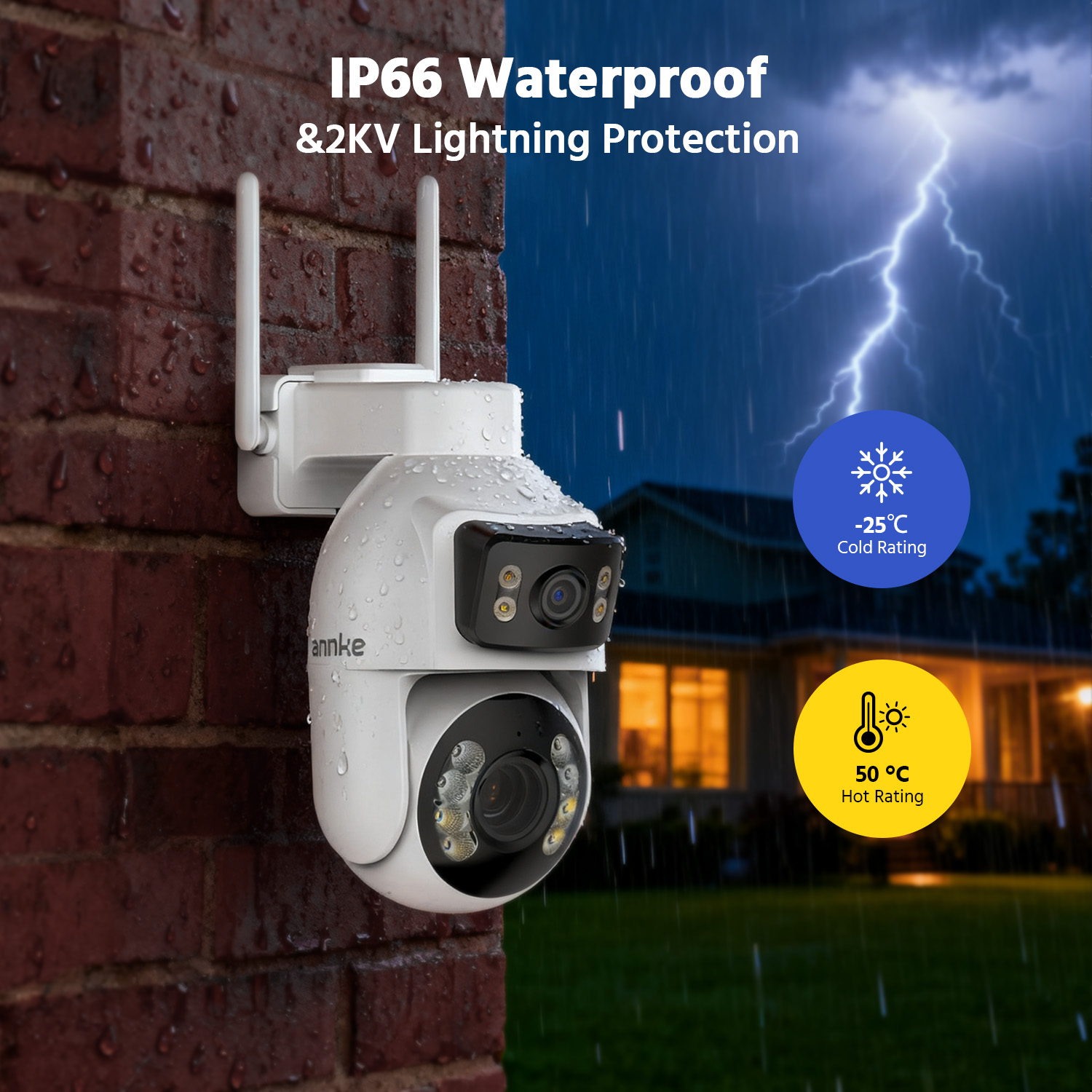 ANNKE 3 Inch PTZ Dual-Lens Sec - Home Security Google Camera review and price
