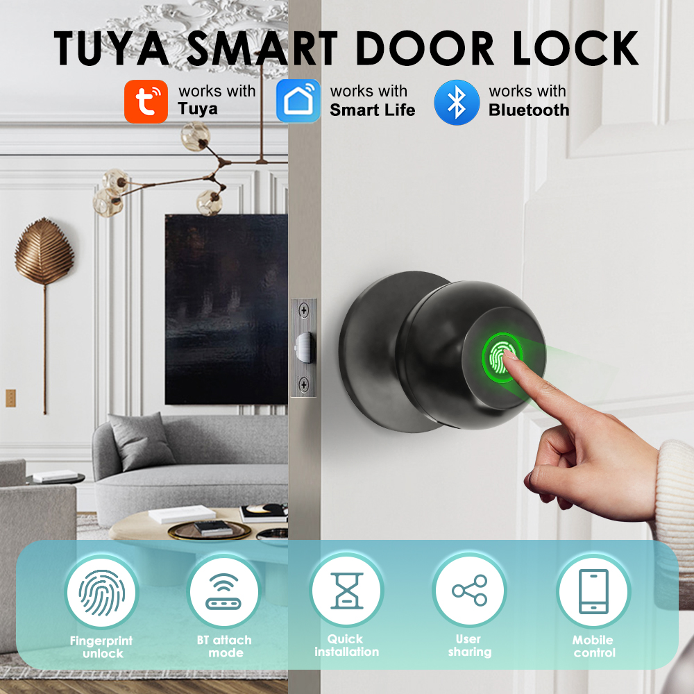 Tuya Electronic Door Lock Smar - Home Security For Apartments review and price