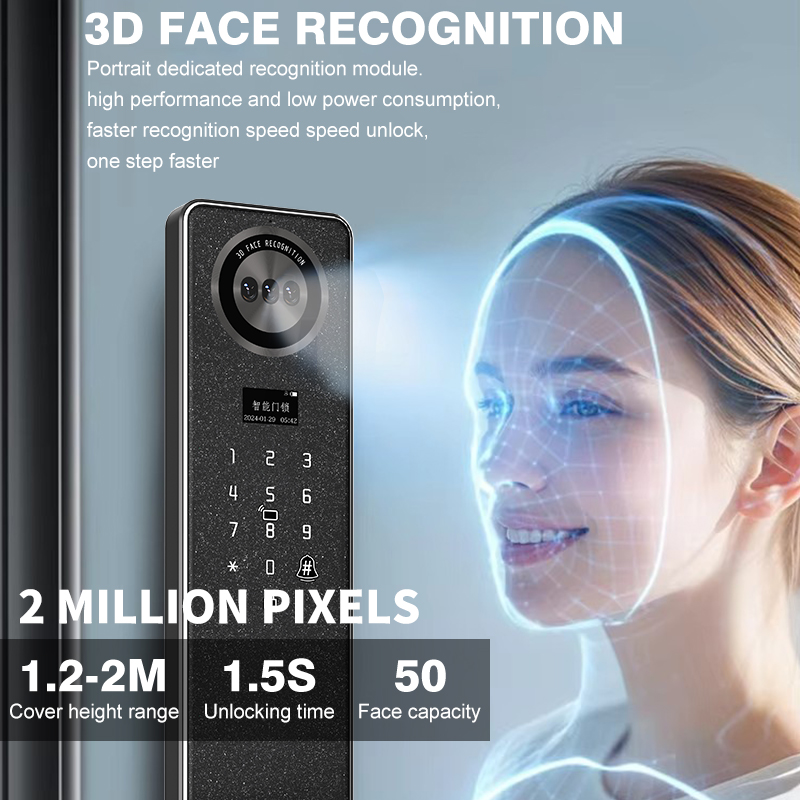Tuya WiFi Smart Door Lock, Hom - Home Security Electronics review and price