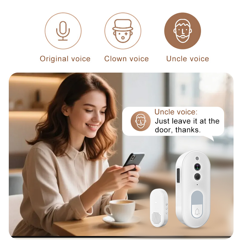 Tuya Smart Video Doorbell Wire - Home Security Google Camera review and price