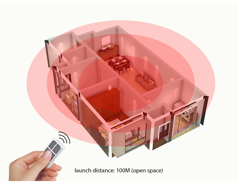 RC531 Wireless Portable Remote - Home Security Alarm System review and price