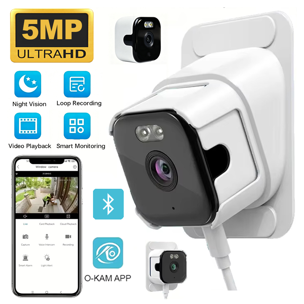 5MP Window Security Camera 5GH - Home Security Google Camera review and price