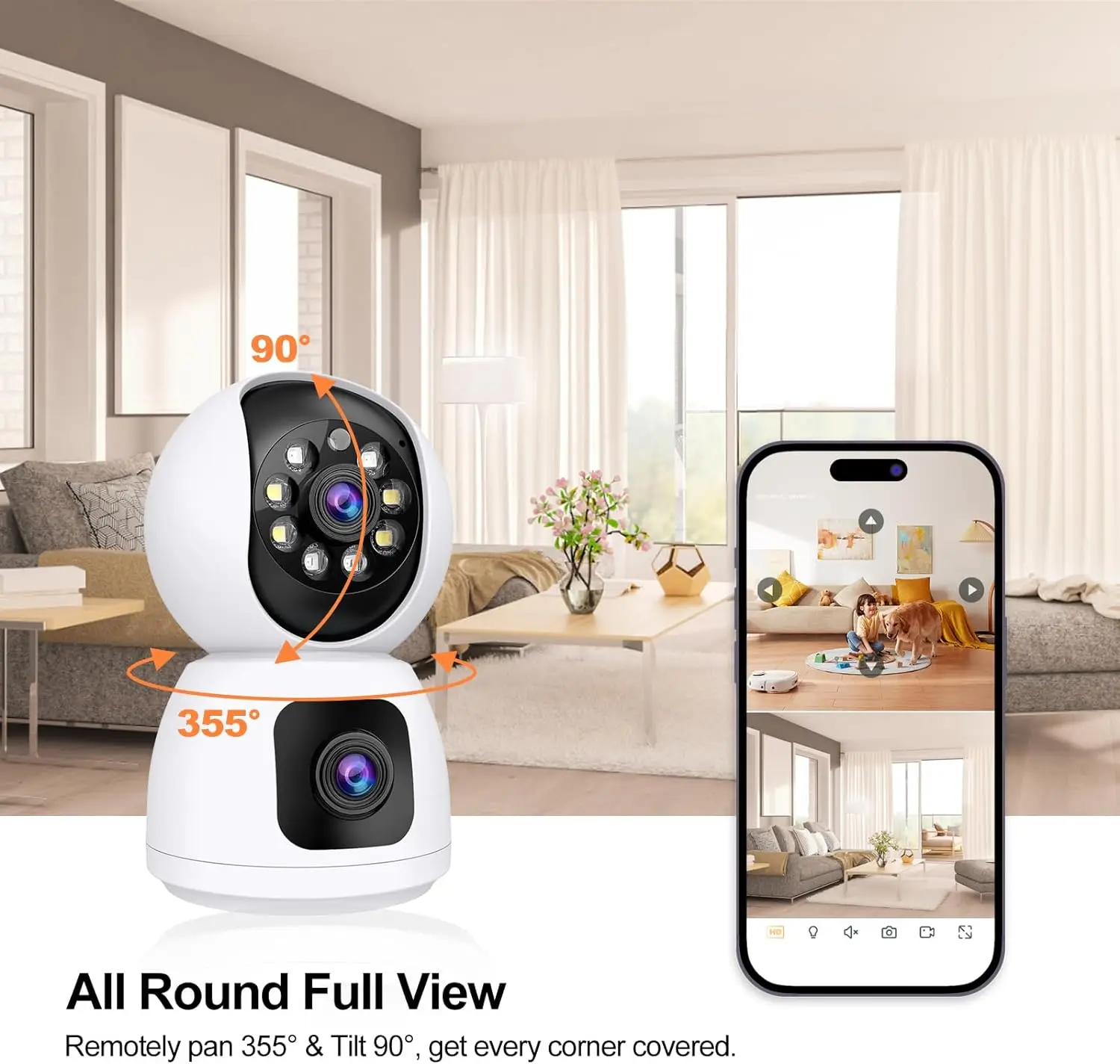 Tuya  4K 8MP HD WiFi Camera In - Home Security Google Camera review and price