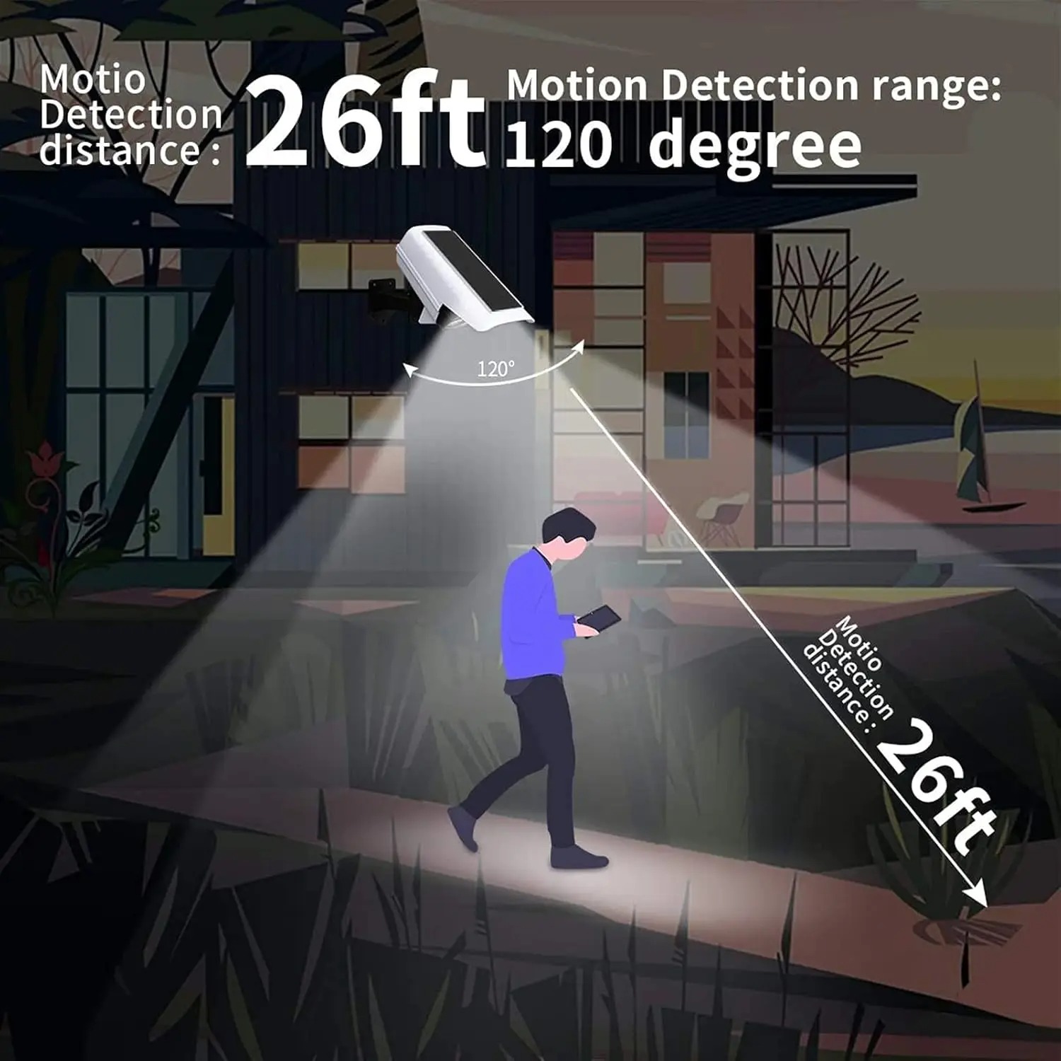 77 LED Outdoor Motion Sensor S - Fake Camera Dummy review and price