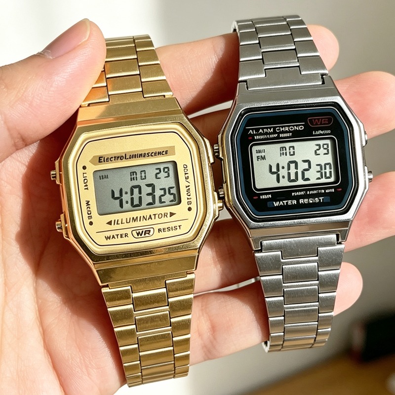 F91W Band Watch Waterproof Ret - Home Security Electronics review and price