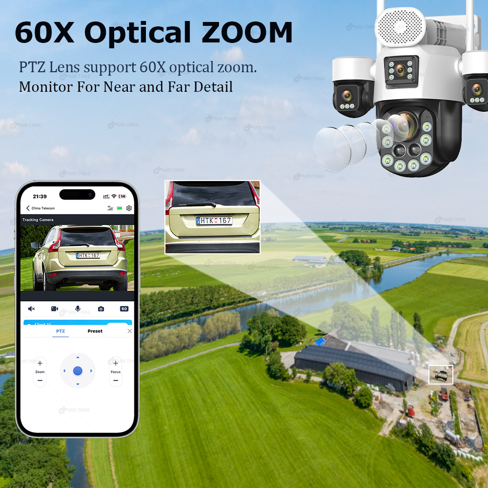 AOV Four Lens Outdoor Surveill - Home Security For Apartments review and price