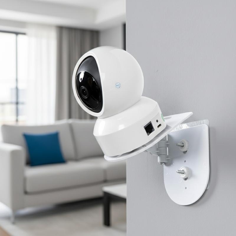 Wall Mount L Shape PTZ Camera  - Home Security For Apartments review and price