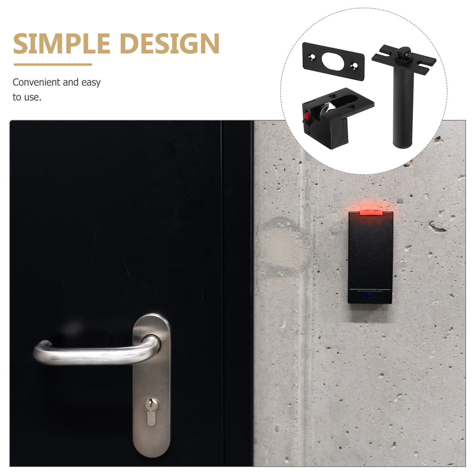 1Set Concealed Stainless Steel - Home Security For Apartments review and price