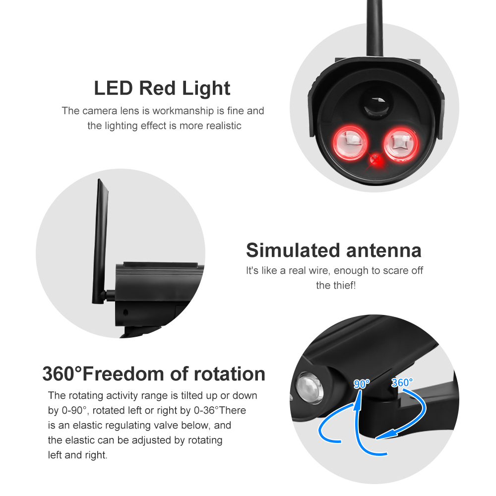 Outdoor Solar Simulation Camer - Fake Camera Dummy review and price