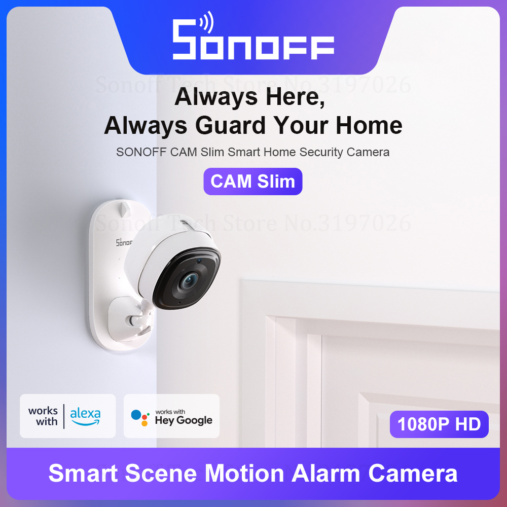 SONOFF 1080P HD Wi-Fi IOT Came - Home Security Google Camera review and price