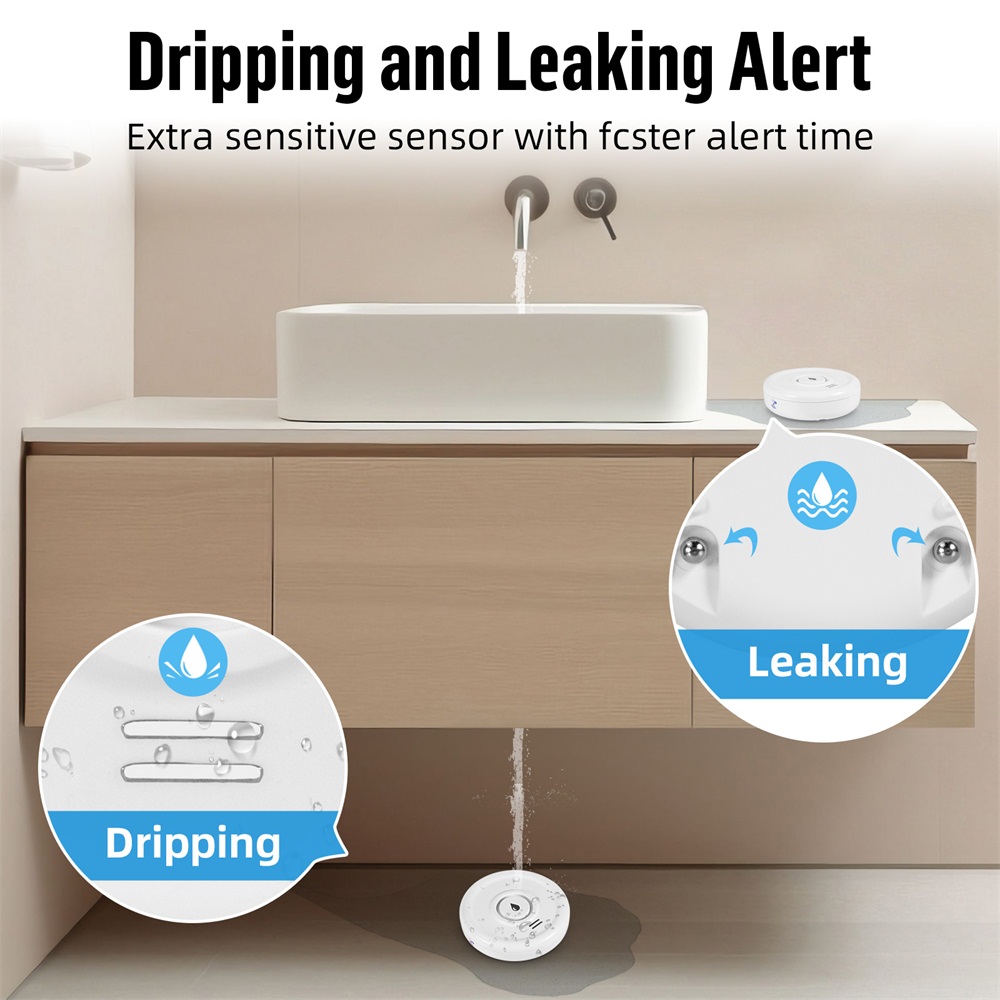 Fuers Water Leakage Detector S - Home Security Alarm System review and price