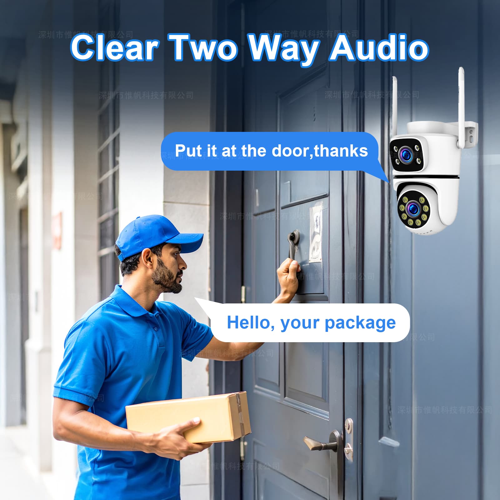 4K Tuya Home Security Outdoor  - Home Security Google Camera review and price