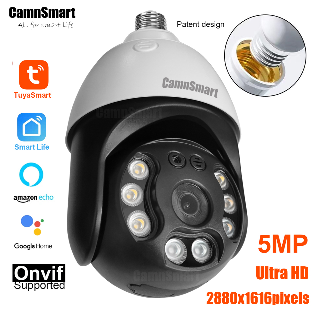 Camnsmart Tuya 5MP Alexa Wifi  - Home Security Google Camera review and price