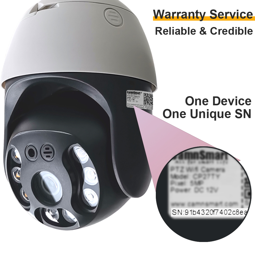Camnsmart Tuya 5MP Alexa Wifi  - Home Security Google Camera review and price