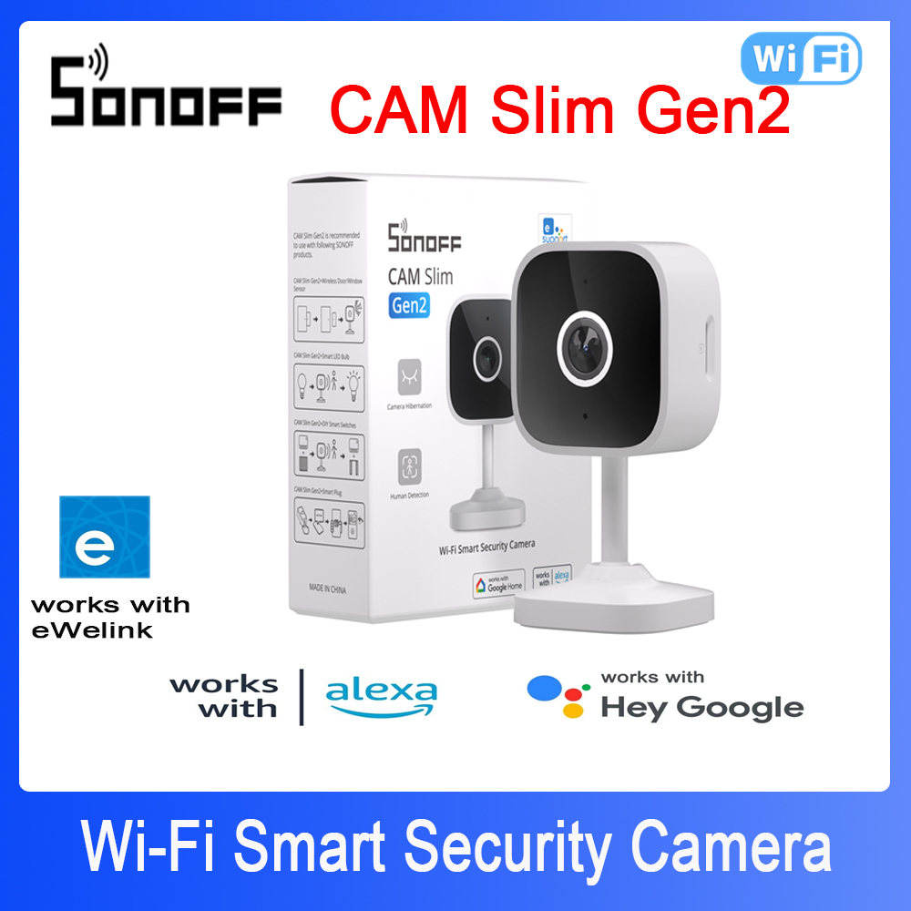 SONOFF CAM Slim Gen2 WiFi Smar - Home Security Google Camera review and price