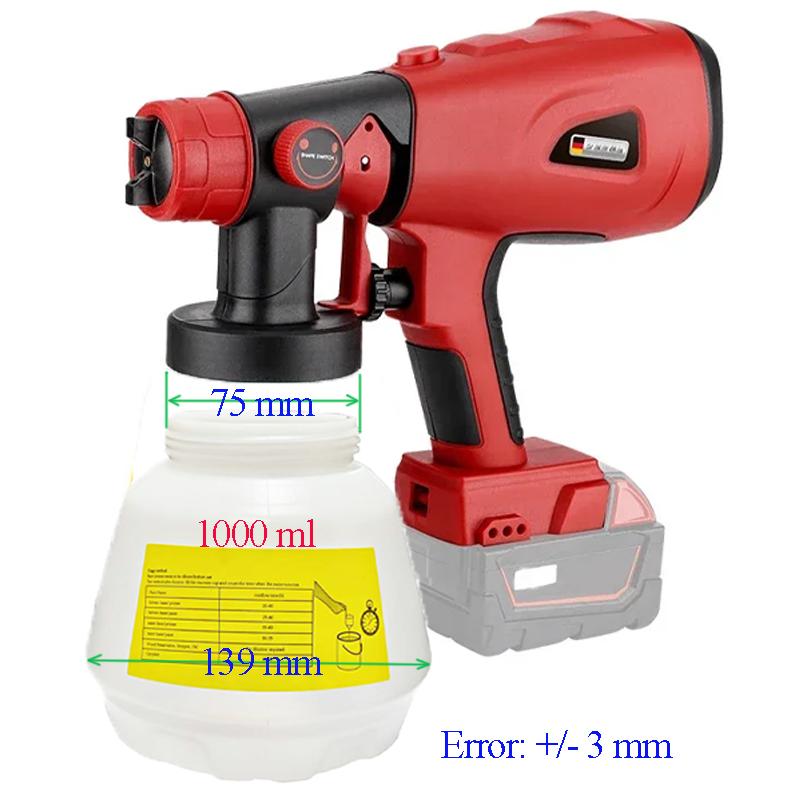 1000ml Electric Wireless Spray - Home Security Gun review and price