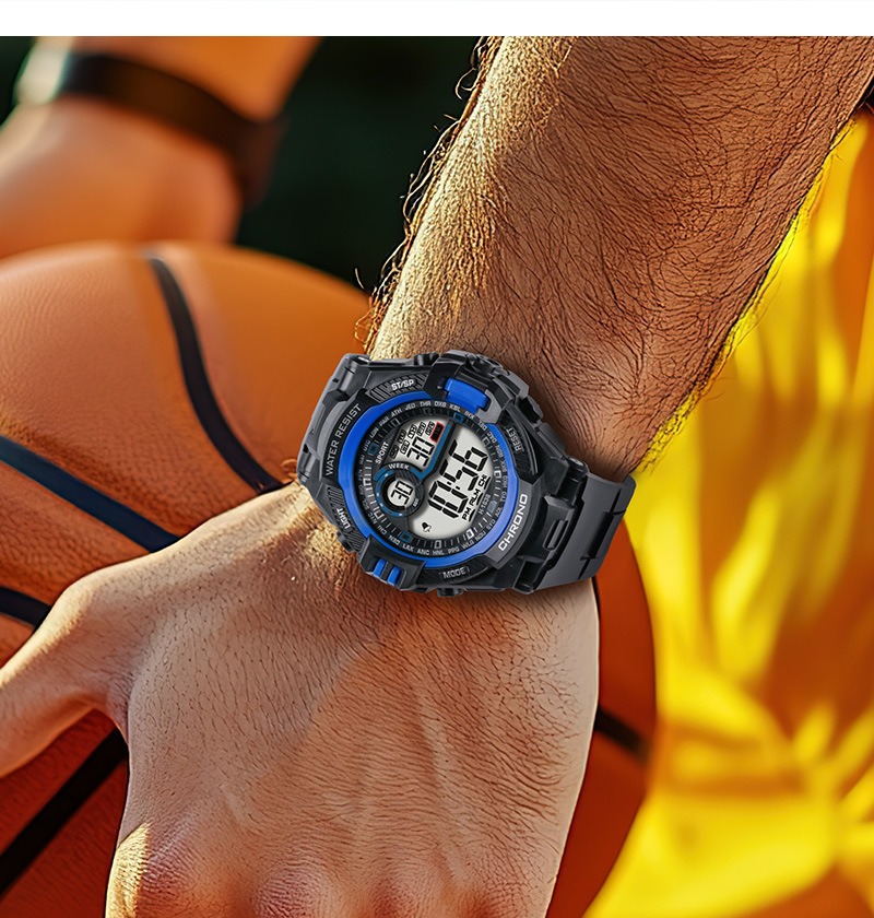 Waterproof Sports Watch Luxury - Home Security Electronics review and price