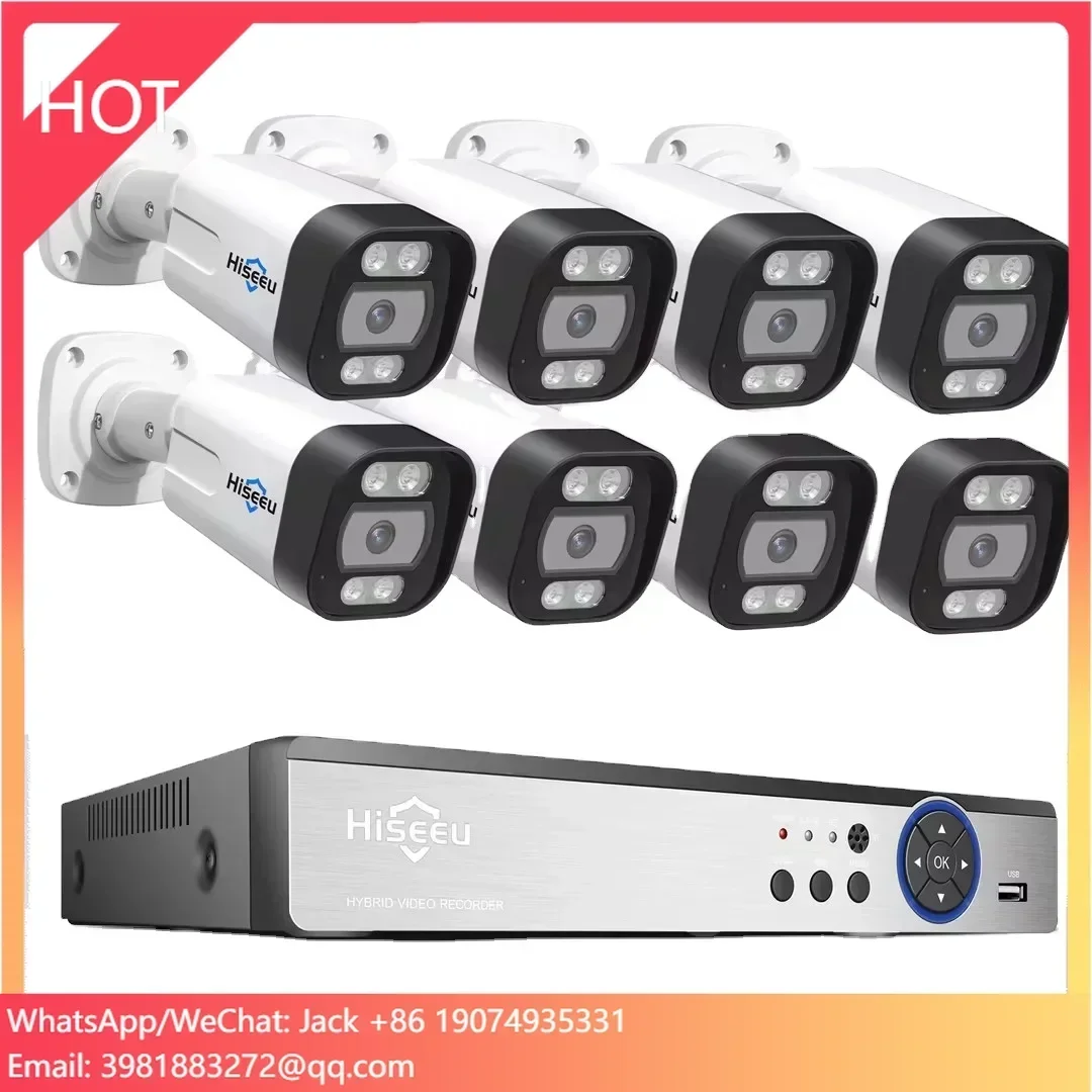 Hiseeu 4K 8channel 8mp Outdoor - Home Security Nvr review and price
