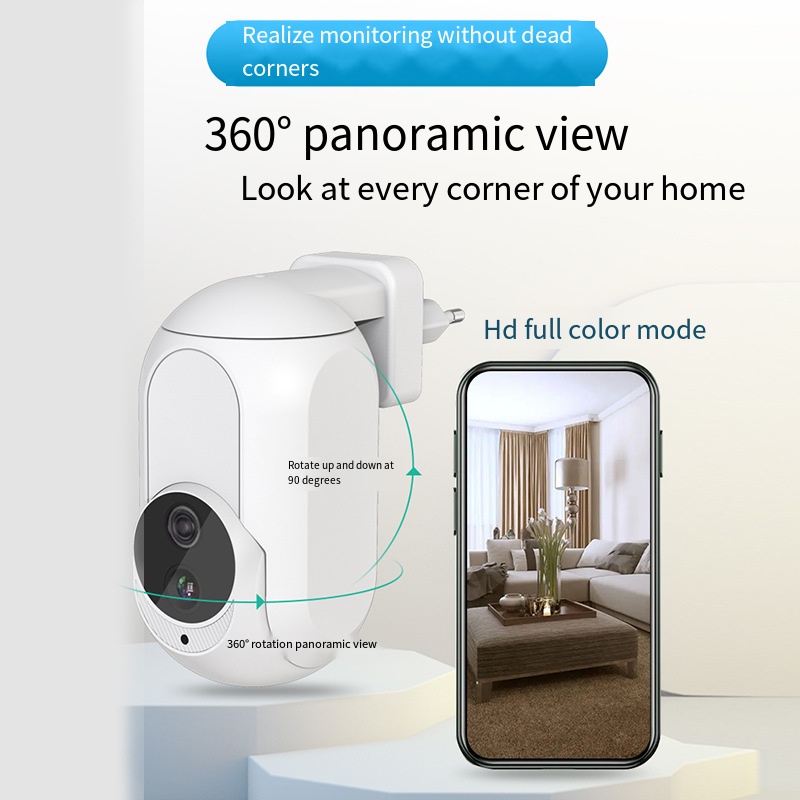 Tuya Wall Plug In Camera Wifi  - Home Security Google Camera review and price