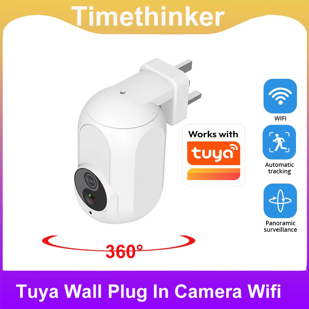 Tuya Wall Plug In Camera Wifi  - Home Security Google Camera review and price