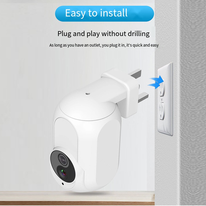 Tuya Wall Plug In Camera Wifi  - Home Security Google Camera review and price