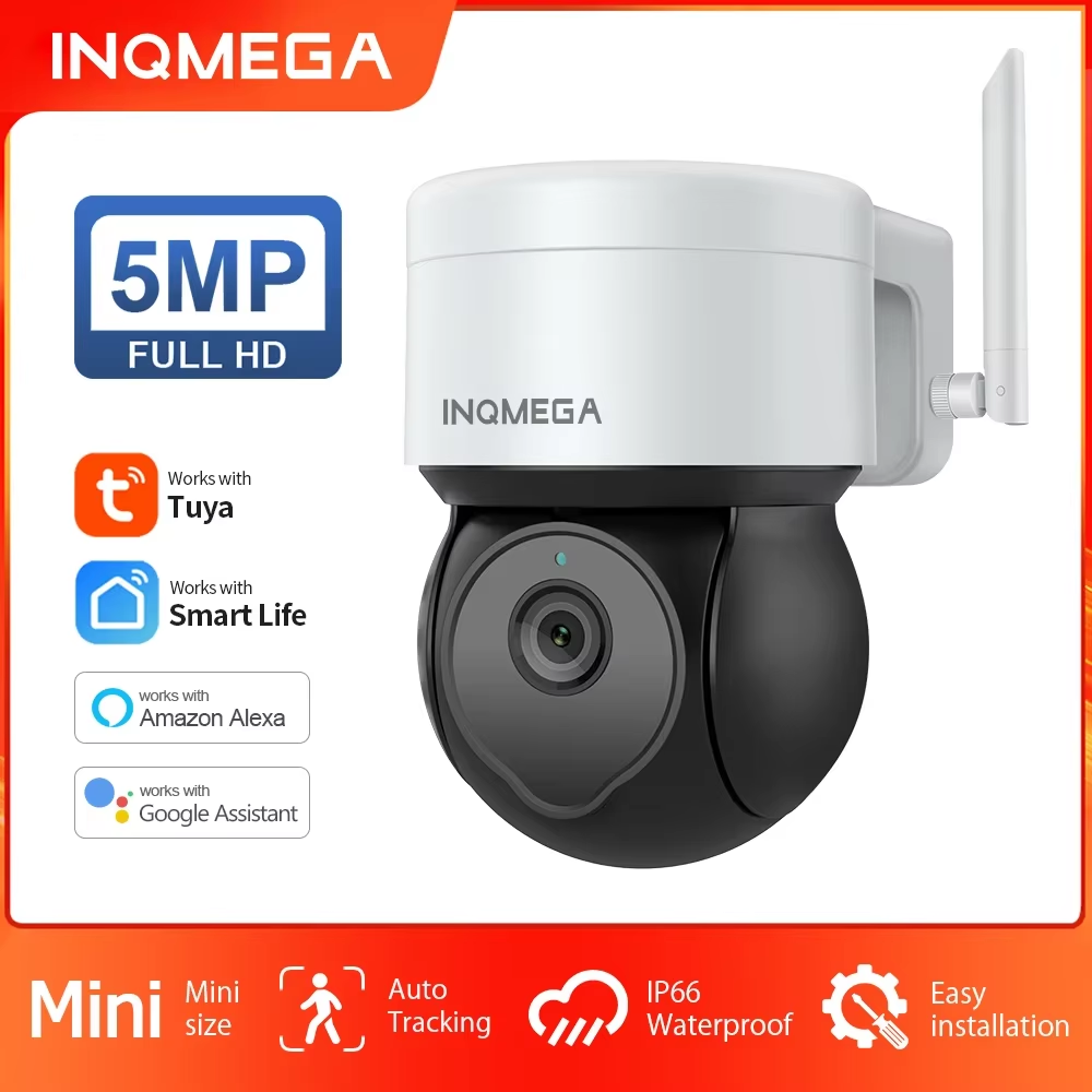 INQMEGA 5MP Tuya Outdoor PTZ C - Home Security Google Camera review and price