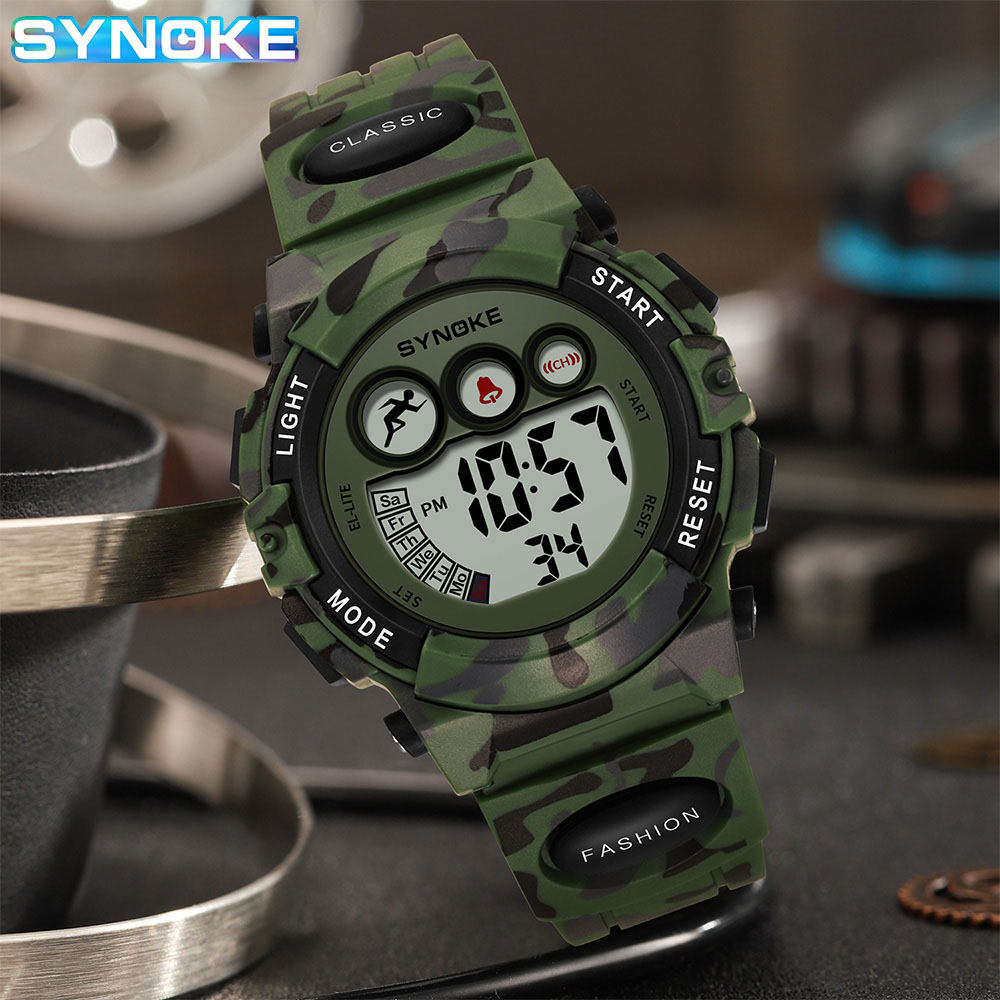 SYNOKE Student Sport Watches F - Home Security Electronics review and price