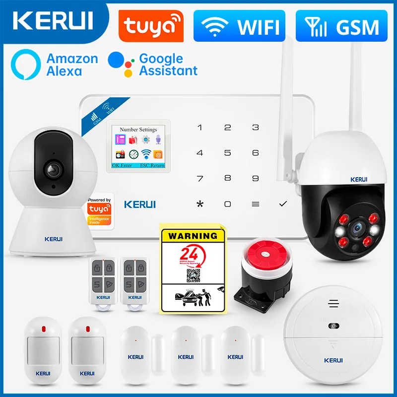 KERUI W181 Alarm System Securi - Home Security Google Camera review and price