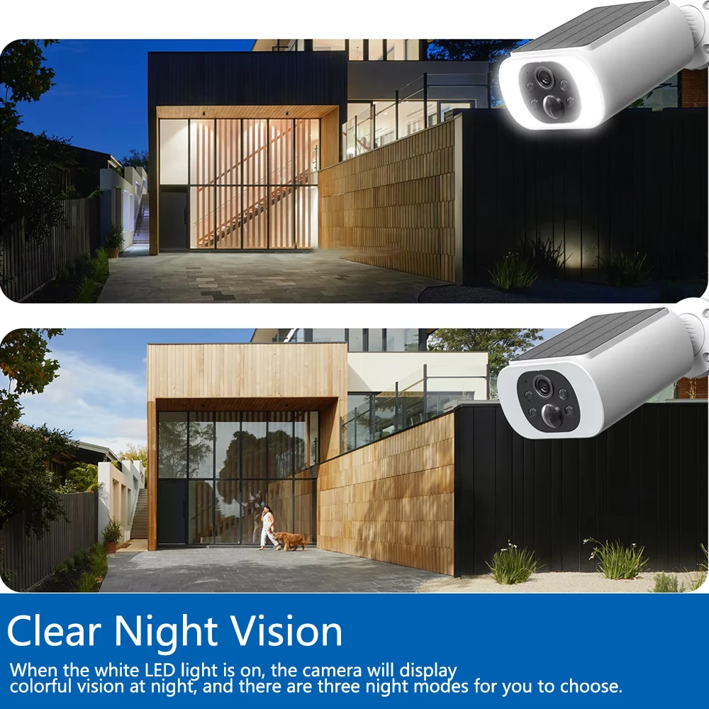 Tuya 5MP Solar Security Camera - Home Security For Apartments review and price