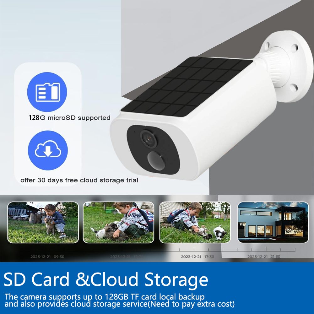 Tuya 5MP Solar Security Camera - Home Security For Apartments review and price