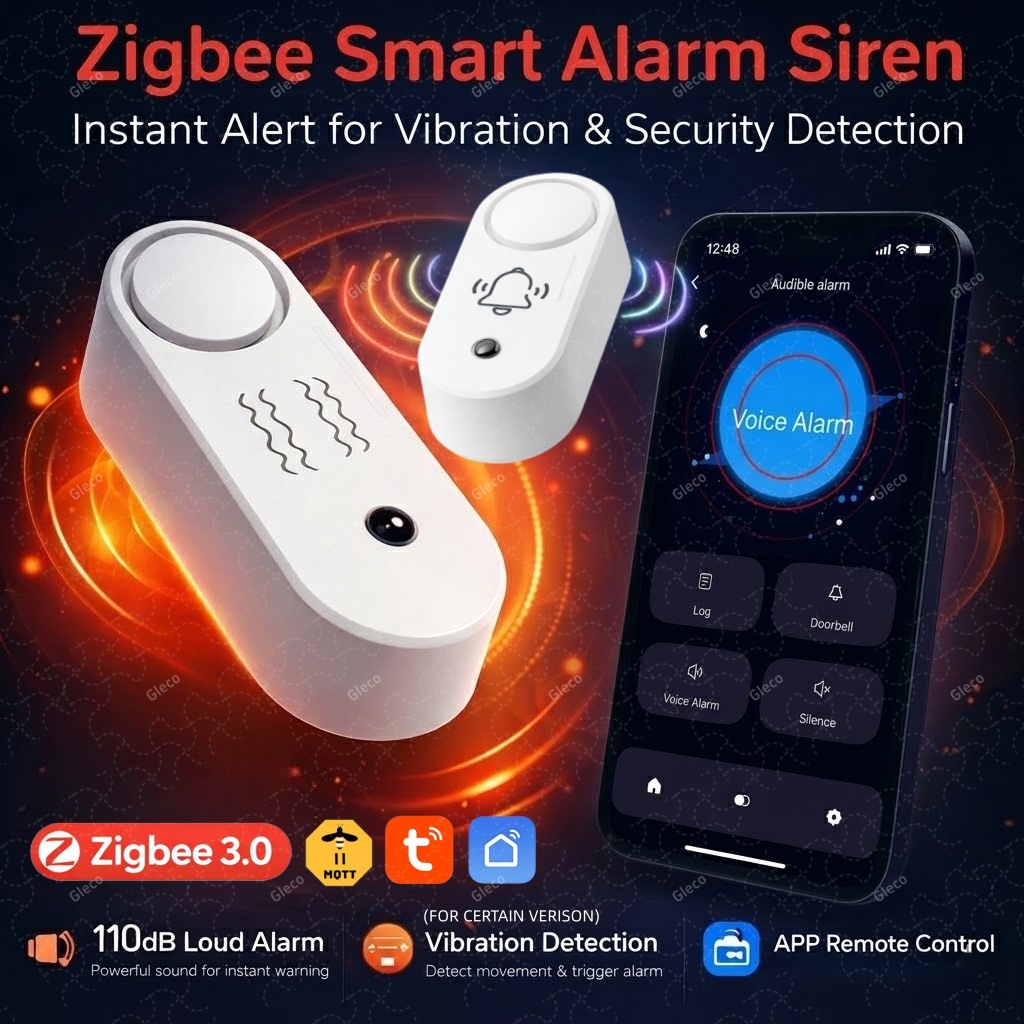 ZigBee Tuya Smart Siren Alarm  - Home Security Options review and price