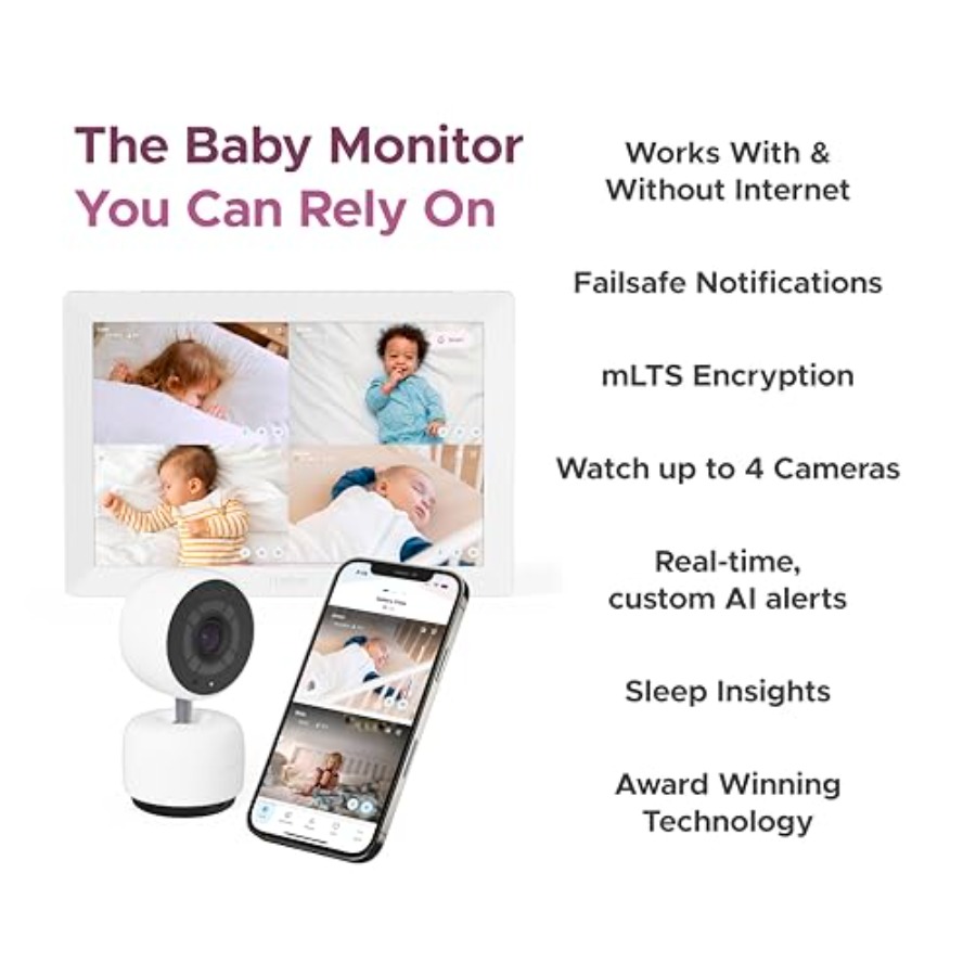 Smart Baby Monitor with 10 Tab - Home Security Options review and price