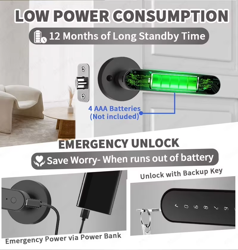 TTLock Smart Digital Door Lock - Home Security For Apartments review and price