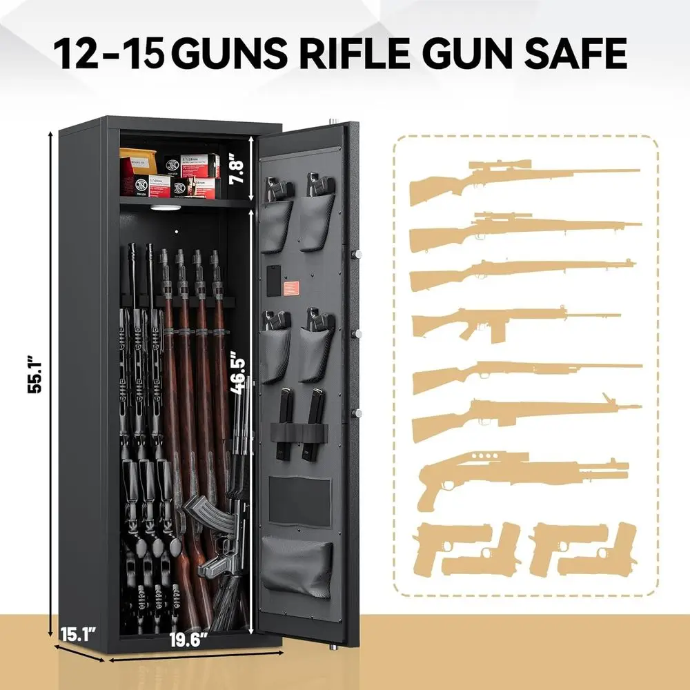 12-15 Rifle Safe, Home Securit - Home Security Gun review and price